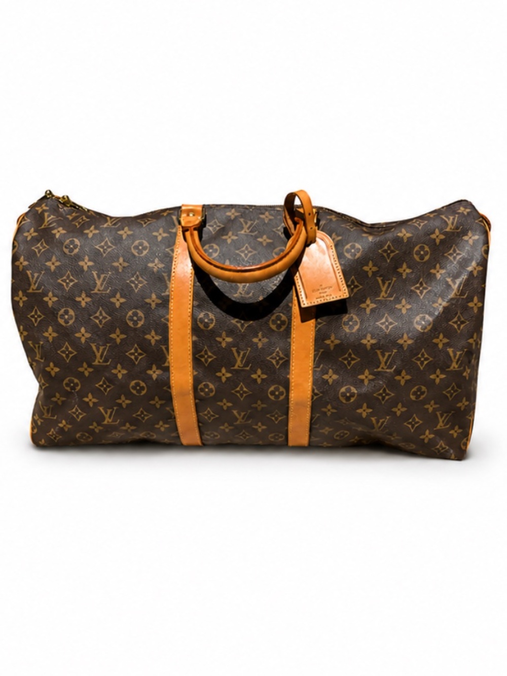 Authentic Louis Vuitton Keepall 55 Monogram Vintage Travel Duffle Bag - Picture 2 of 15